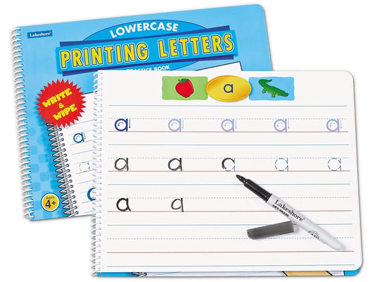 Printing Letters Practice Book - Lowercase - US 2096
