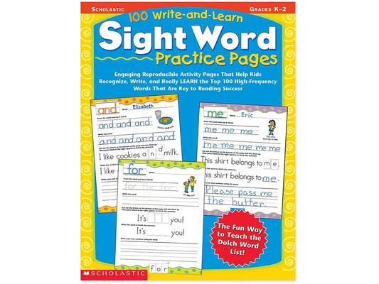 Sight-Word Writing Practice Workbook - US 5736
