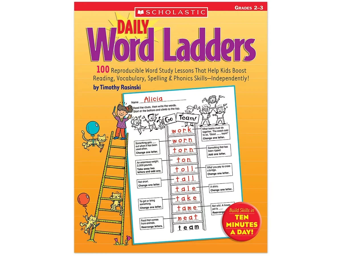 Daily Word Ladders Workbook - Gr. 2-3 - US 2866