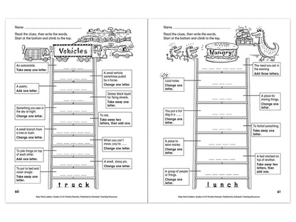 Daily Word Ladders Workbook - Gr. 2-3 - US 2866