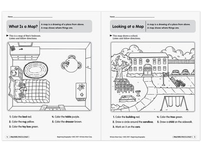 Beginning Geography Workbook - US 9109