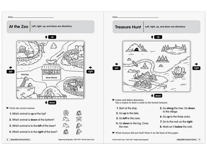 Beginning Geography Workbook - US 9109