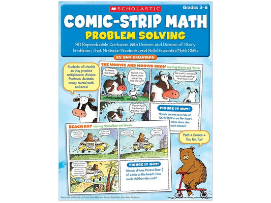 Comic-Strip Math Workbook - US 1491