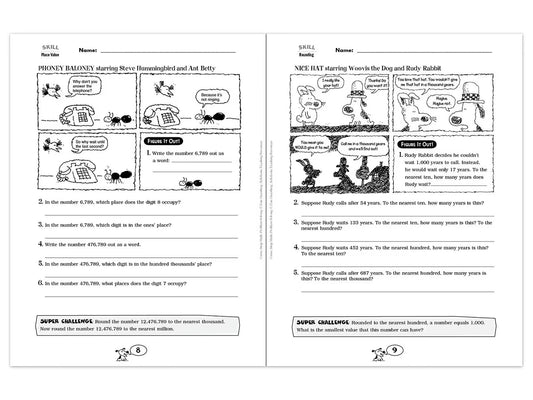 Comic-Strip Math Workbook - US 1491