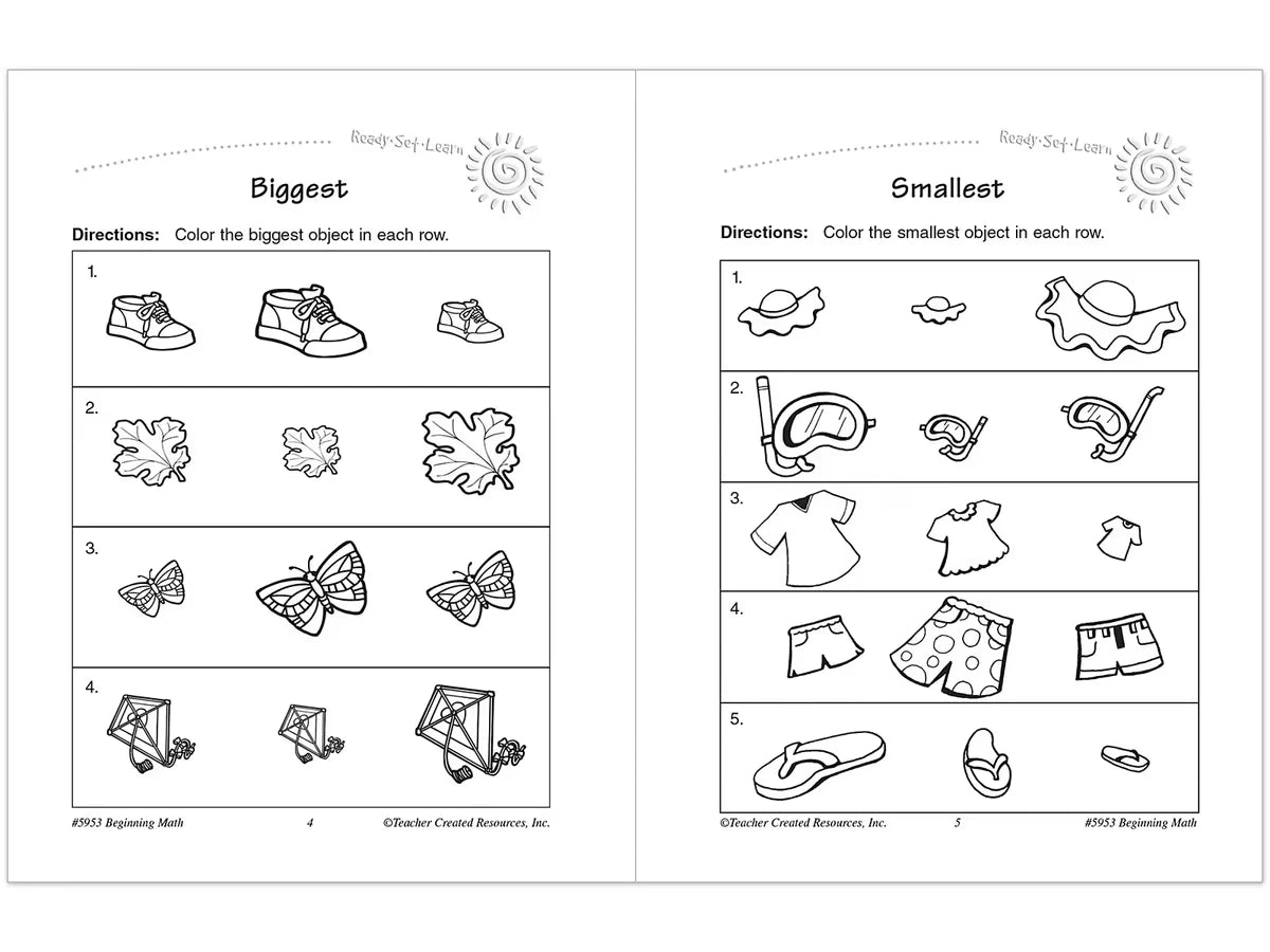 Beginning Math Workbook - US 4024