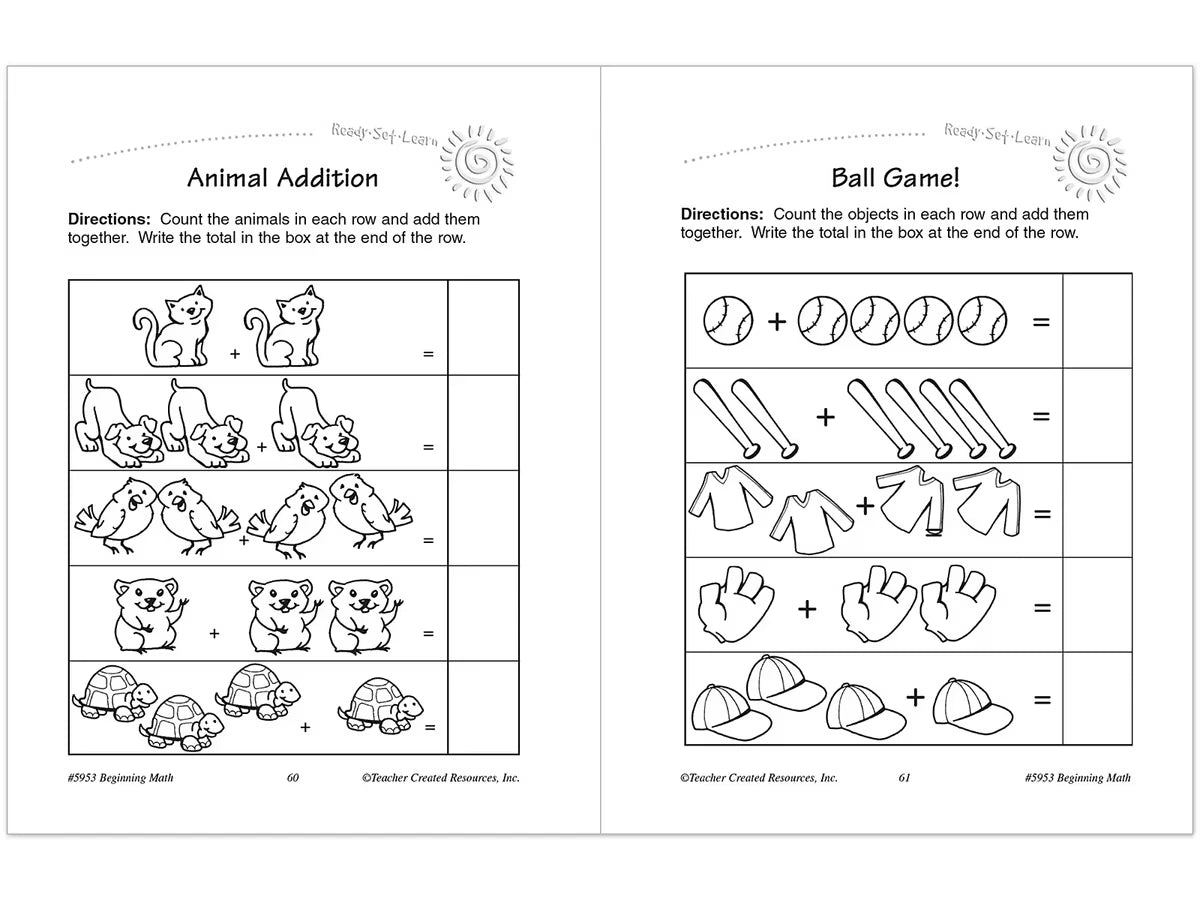 Beginning Math Workbook - US 4024