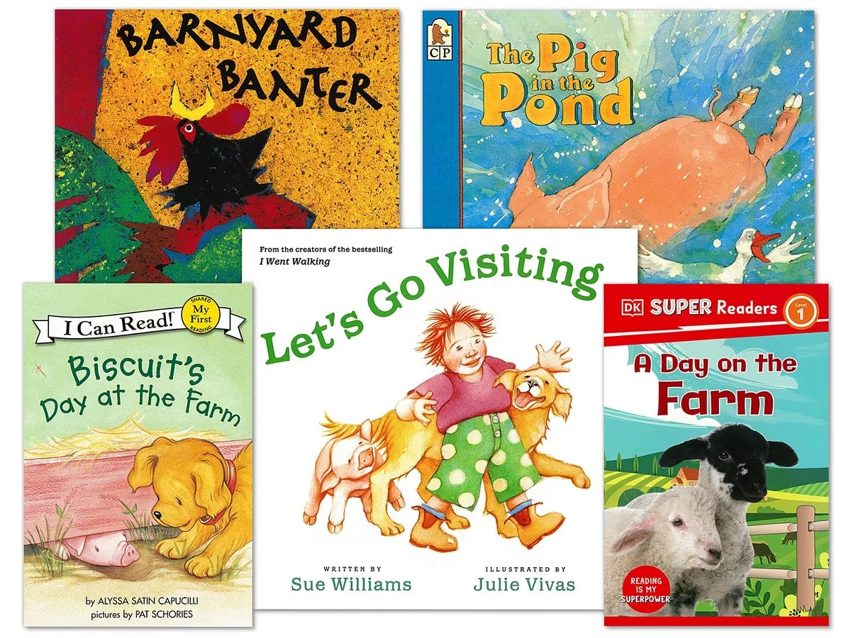 Farms Theme Book Library - US 7483