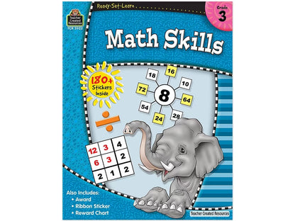 Math Skills Workbook - Gr. 3 - US 7191
