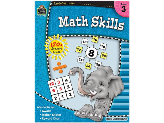 Math Skills Workbook - Gr. 3 - US 7191