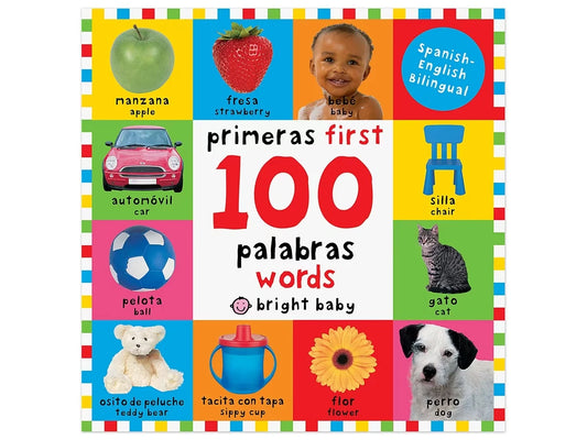 First 100 Words Bilingual Board Book - US 6468