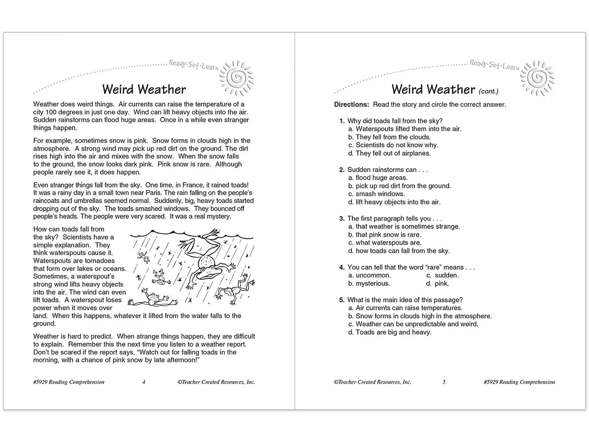 Master Reading Comprehension Workbook - Gr. 3 - US 2785