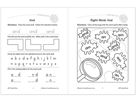 Sight-Words Workbook - US 6732