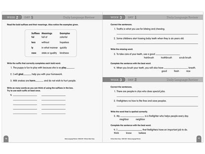 Daily Language Review Workbook - Gr. 3 - US 2404