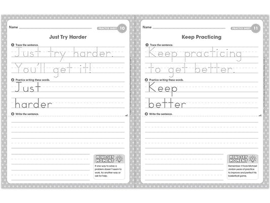 Handwriting Practice Workbook - Gr. 2-3 - US 9335