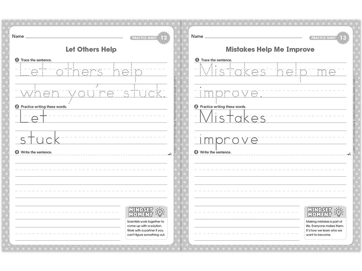 Handwriting Practice Workbook - Gr. 2-3 - US 9335