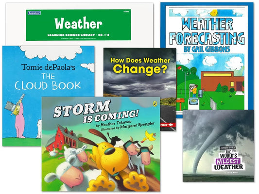 Weather Book Library - Gr. 1-3 - US 6961