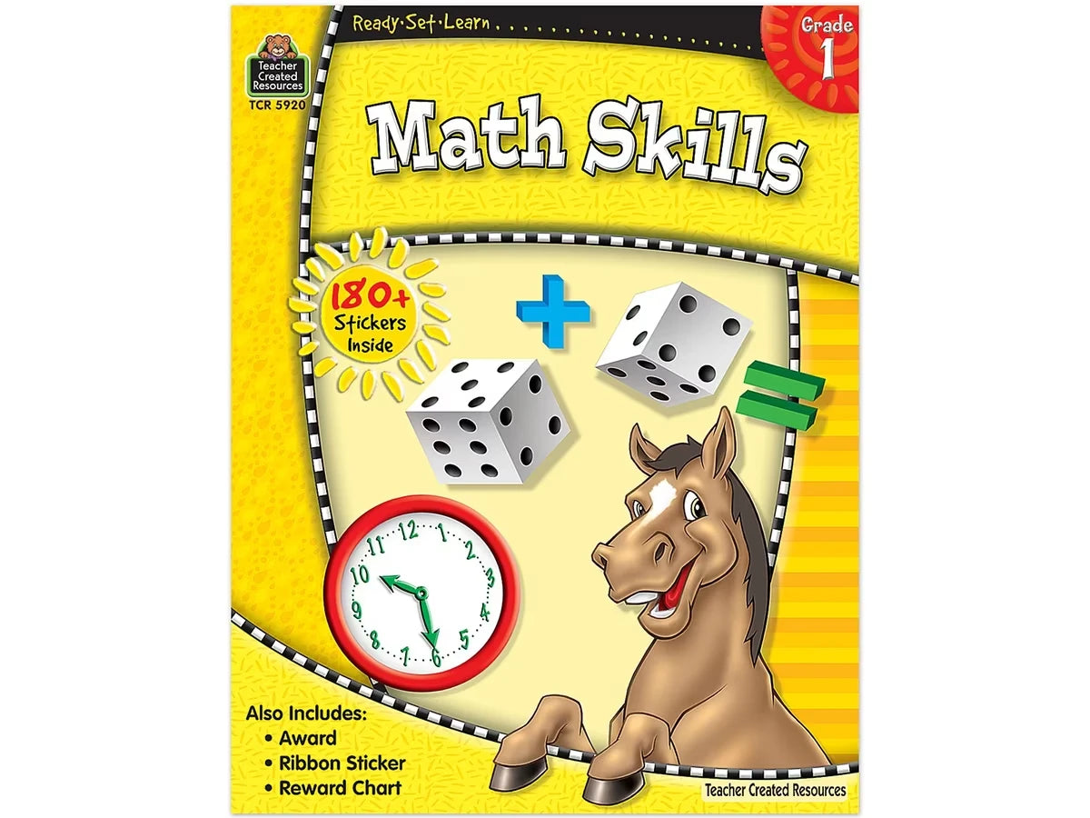 Math Skills Workbook - Gr. 1 - US 6951