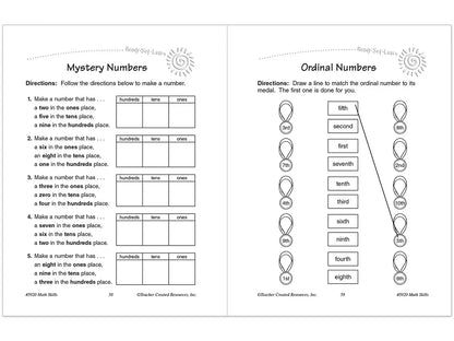 Math Skills Workbook - Gr. 1 - US 6951