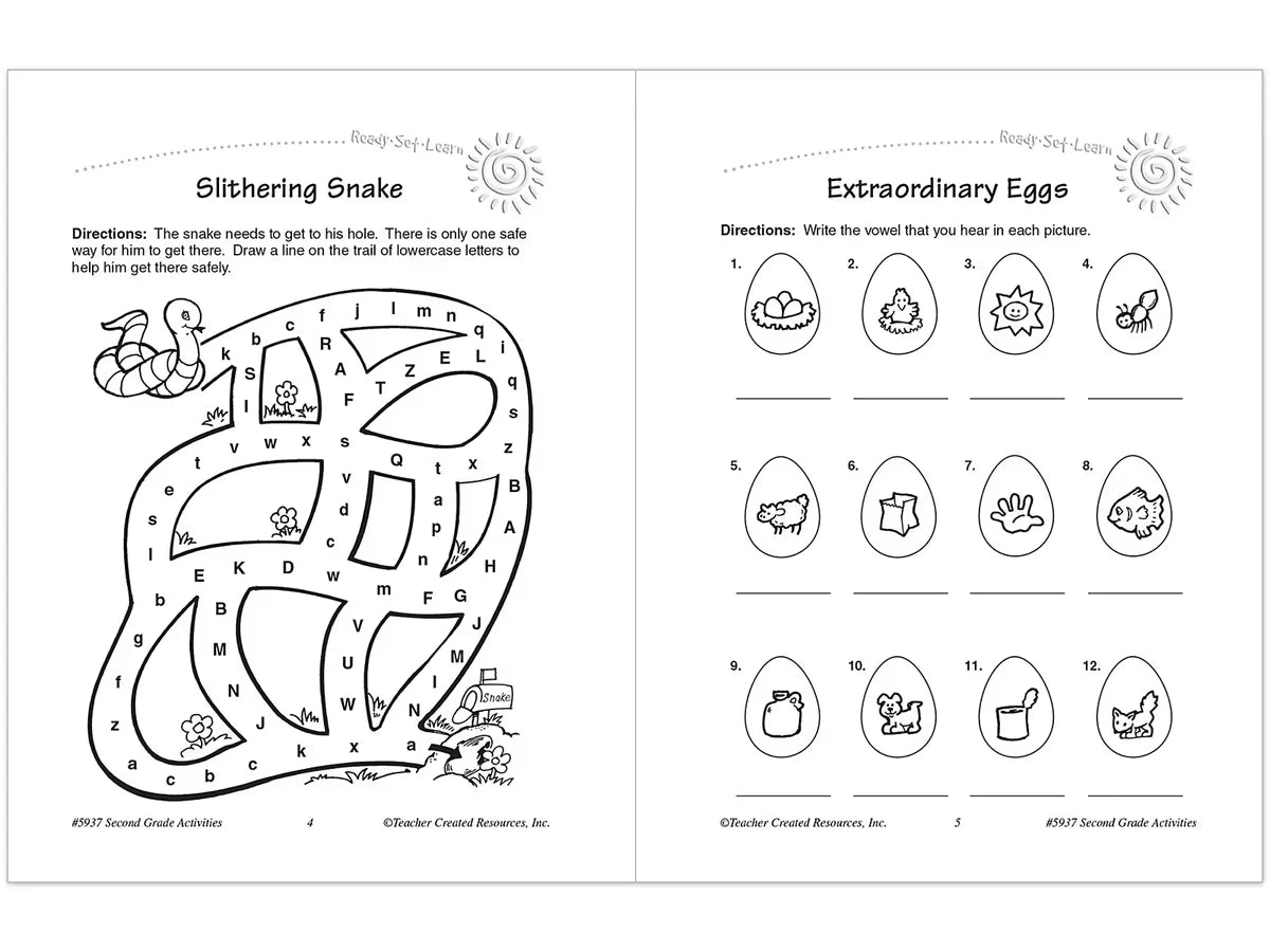 Second-Grade Workbook - US 4044