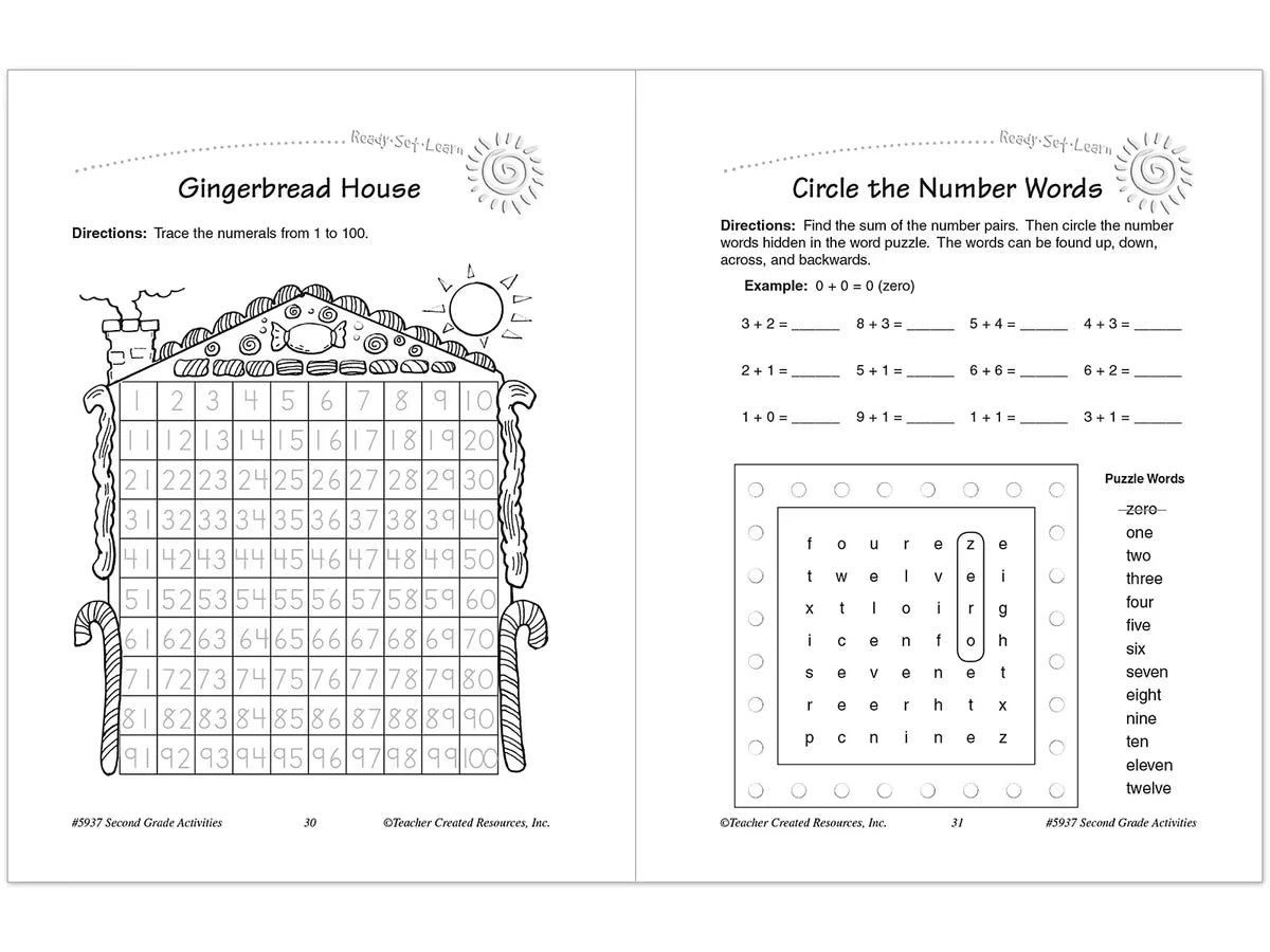 Second-Grade Workbook - US 4044