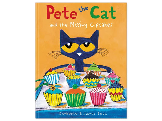 Pete the Cat® and the Missing Cupcakes Hardcover Book - US 5278