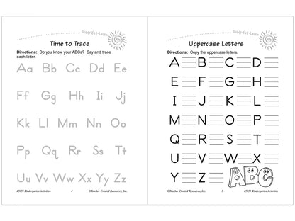 Kindergarten Workbook - US 2504