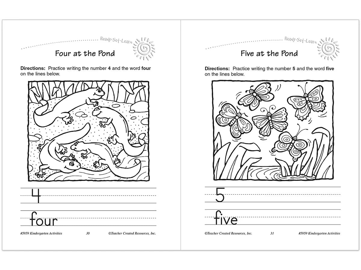Kindergarten Workbook - US 2504