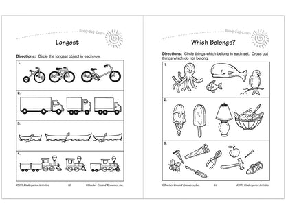 Kindergarten Workbook - US 2504