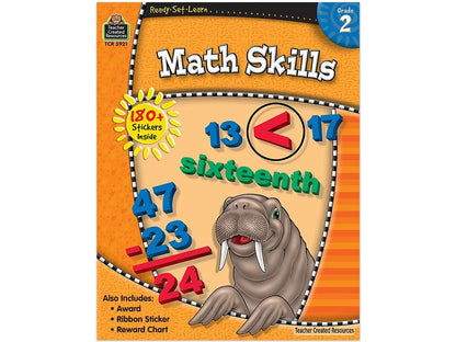 Math Skills Workbook - Gr. 2 - US 3228