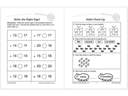 Math Skills Workbook - Gr. 2 - US 3228
