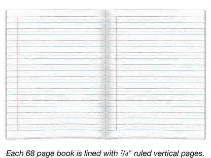 Levels 58-96 Spanish Dictation Books – Set of 10 - US 4184