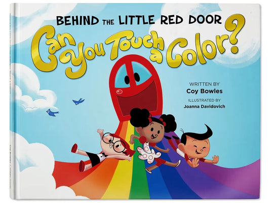 Behind the Little Red Door: Can You Touch a Color? Hardcover Book - US 8199