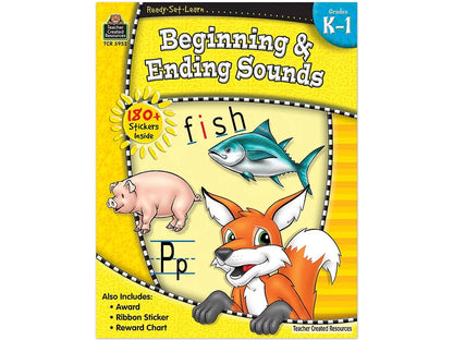 Beginning & Ending Sounds Workbook - US 9300