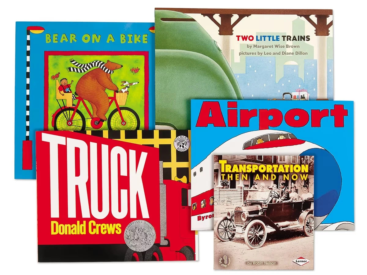 Transportation Theme Book Library - US 3991