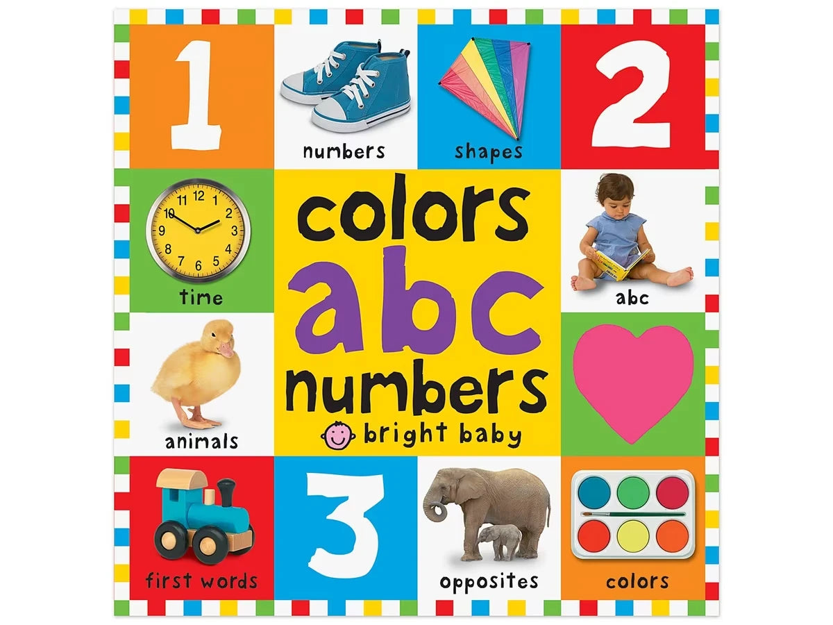 Colors, ABC & Numbers Board Book - US 4813