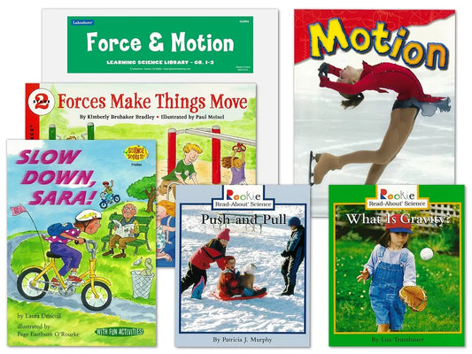 Force & Motion Book Library - Gr. 1-3 - US 9326