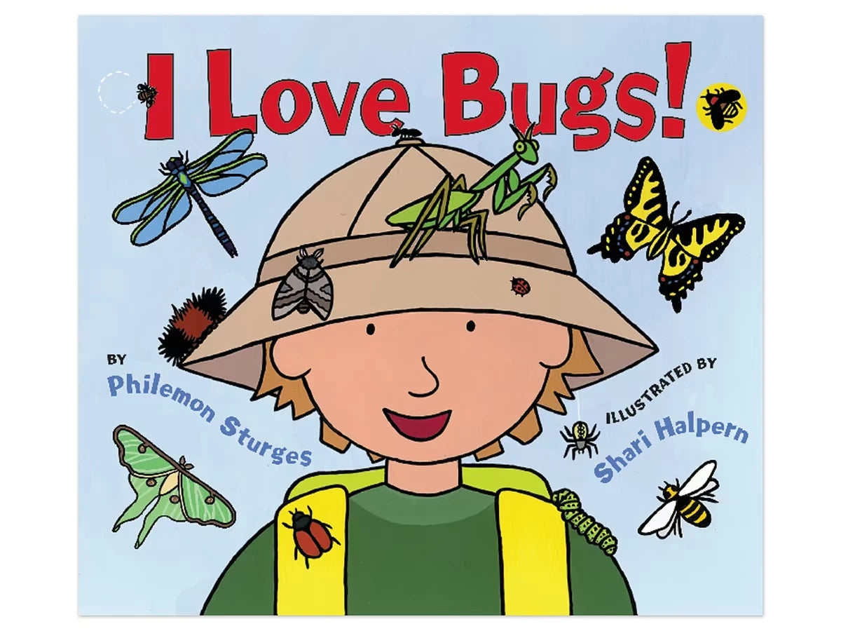 I Love Bugs! Hardcover Book - US 3497