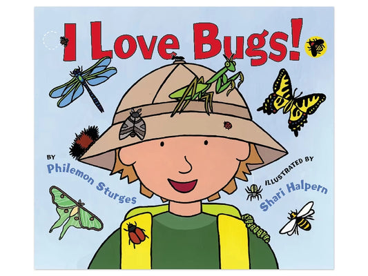 I Love Bugs! Hardcover Book - US 3497