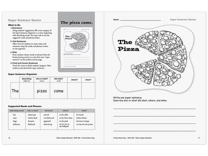 Write a Super Sentence Workbook - US 5159