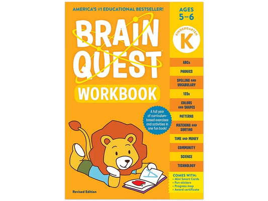 Brain Quest Workbook - Kindergarten - US 3195