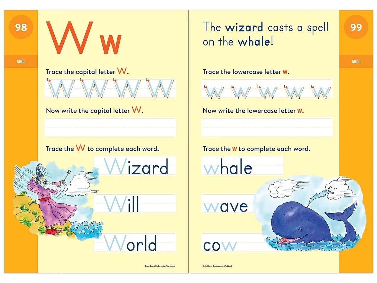 Brain Quest Workbook - Kindergarten - US 3195