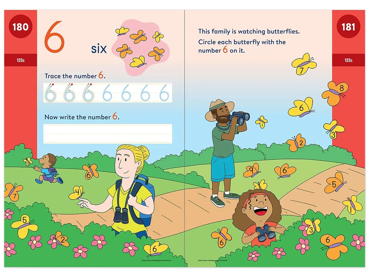 Brain Quest Workbook - Kindergarten - US 3195