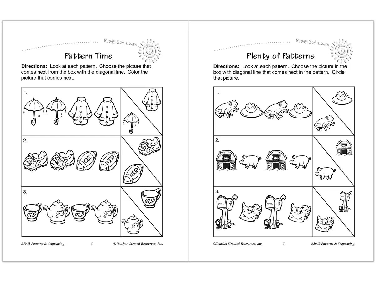 Patterns & Sequencing Workbook - US 6336