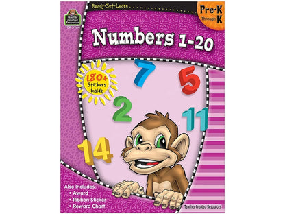 Numbers 1-20 Workbook - US 8823