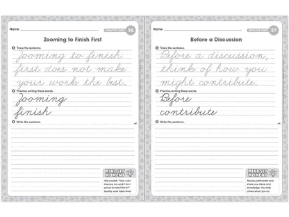 Cursive Writing Practice Workbook - Gr. 3 - US 1121