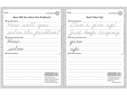 Cursive Writing Practice Workbook - Gr. 2-3 - US 4312