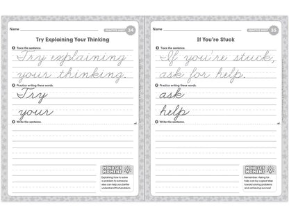 Cursive Writing Practice Workbook - Gr. 2-3 - US 4312
