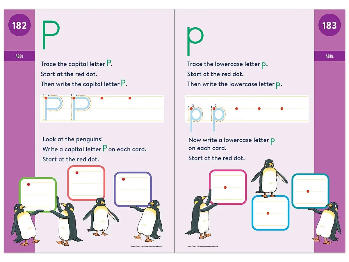 Brain Quest Workbook - Pre-K - US 2394