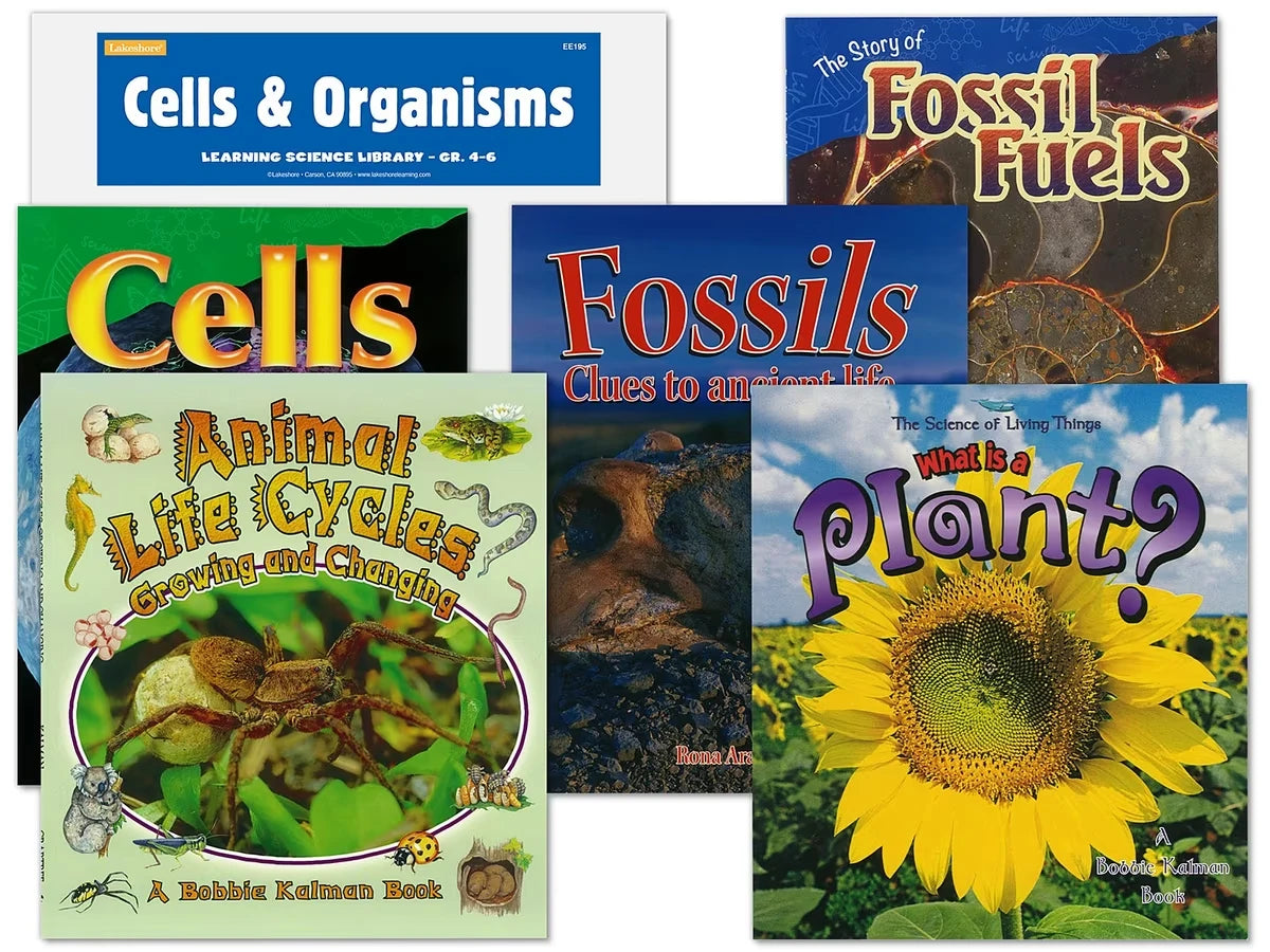 Cells & Organisms Book Library - Gr. 4-6 - US 3058