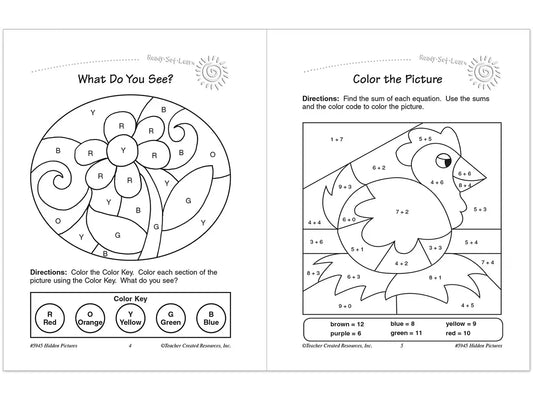 Hidden Pictures Workbook - Gr. 1-2 - US 6420